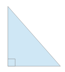 right angled triangle